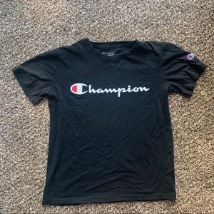 Black Champion Tee
